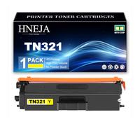 Cartucho Tóner TN321 para Brother HL-L8250CDN HL-L8350CDW DCP-L8400CDN | Cartuchos Tóner TN321BK TN321C TN321M TN321Y, Compatibles DCP-L8450CDW MFC-L8600CDW MFC-L8650CDW,Yellow-1 Pack