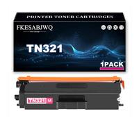 Cartucho Tóner TN321 para Brother HL-L8350CDW DCP-L8450CDW MFC-L8850CDW | Cartuchos Tóner TN321BK TN321C TN321M TN321Y, Compatibles HL-L8250CDN DCP-L8400CDN MFC-L8600CDW MFC-L8650CDW,Magenta-1 Pack