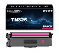 Cartucho Tóner TN325 para Brother HL-4140CN HL-4150CDN HL-4570CDW | TN325BK TN325C TN325M TN325Y Cartuchos Tóner Repuesto,Magenta-1 Pack