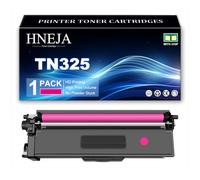 Cartucho Tóner TN325 para Brother MFC-9460CDN MFC-9465CDN MFC-9560CDW | Alto Rendimiento TN325BK TN325C TN325M TN325Y Cartuchos Tóner Repuesto,Magenta-1 Pack