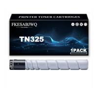 Cartucho Tóner TN325 para Konica Minolta Bizhub 308 368 Impresoras | Cartuchos Tóner A8DA050 | Alto Rendimiento | 24000 Páginas,Black-1 Pack