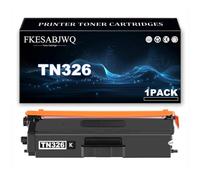 Cartucho Tóner TN326 para Brother MFC-L8600CDW MFC-L8650CDW MFC-L8850CDW | Cartuchos Tóner TN326BK TN326C TN326M TN326Y, Compatibles HL-L8250CDN HL-L8350CDW DCP-L8400CDN DCP-L8450CDW,Black-1 Pack