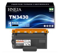 Cartucho Tóner TN3430 para Brother HL-L5000D HL-L5050DN HL-L5100DN HL-L5100DNT MFC-L5700DN MFC-L5750DW MFC-L6800DW MFC-L6900DW DCP-L5500DN DCP-L6600DW Impresoras,Black-1 Pack