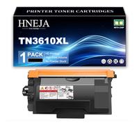 Cartucho Tóner TN3610XL para Brother MFC-L5715DN MFC-L6910DN MFC-L6915DN HL-L6410DN HL-L6415DW Impresoras | Alto Rendimiento | 25000 Páginas,Black-1 Pack