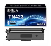 Cartucho Tóner TN423, Cartuchos Tóner Compatibles TN423BK TN423C TN423M TN423Y para Brother HL-L8260CDW HL-L8360CDW DCP-L8410CDW MFC-L8690CDW MFC-L8900CDW Impresoras,Black-1 Pack