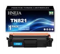 Cartucho Tóner TN821 para Brother HL-L9430CDN HL-L9470CDN MFC-L9630CDN | Cartuchos Tóner TN821BK TN821C TN821M TN821Y, Compatibles MFC-L9670CDN HL-L9470CDNT HL-L9470CDNTT,Cyan-1 Pack