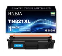 Cartucho Tóner TN821XL para Brother MFC-L9630CDN MFC-L9670CDN HL-L9470CDN | Cartuchos Tóner TN821XLBK TN821XLC TN821XLM TN821XLY, Compatibles HL-L9430CDN HL-L9470CDNT HL-L9470CDNTT,Cyan-1 Pack