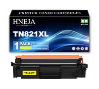 Cartucho Tóner TN821XL para Brother MFC-L9630CDN MFC-L9670CDN HL-L9470CDN | Cartuchos Tóner TN821XLBK TN821XLC TN821XLM TN821XLY, Compatibles HL-L9430CDN HL-L9470CDNT HL-L9470CDNTT,Yellow-1 Pack