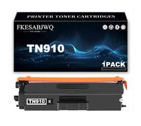 Cartucho Tóner TN910, Cartuchos Tóner TN910BK TN910C TN910M TN910Y para Brother DCP-L8410CDW MFC-L8610CDW MFC-L8690CDW MFC-L8900CDW HL-L8260CDW HL-L8360CDWT Impresoras,Black-1 Pack