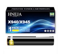 Cartucho Tóner X940 / X945, Cartuchos Tóner Compatibles X945X2KG X945X2CG X945X2MG X945X2YG para Lexmark X940e X945e XC940e XC945e Impresoras,Yellow-1 Pack