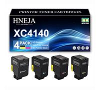 Cartucho Tóner XC4140, Compatible Cartuchos Tóner 24B6720 24B6717 24B6718 24B671 para Lexmark XC4140 XC4143 XC4150 XC4153 Impresoras,4 Colors-1 Pack