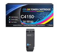 Cartucho Tóner XC4150 Compatible con Lexmark XC4150 24B6519 24B6516 24B6517 24B6518 Alta Capacidad Compatible con Impresoras XC4150