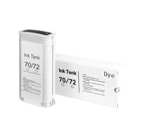 Cartuchos 72, Compatible con HP, T610 T620 T770 | Set de 6 colores 130ml cada uno, T790 T795 T1100 T1120 T1200 T1300 T2300, C9370A C9371A C9372A(Green)