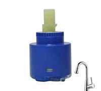 Cartuchos de Cérmica para Grifos de 35 mm, Cartucho Cerámico para Grifos de Cocina y Lavabo, Compatible con Blanco Linus, Repuesto para Reparación de Grifos de Agua, Instalación Sencilla