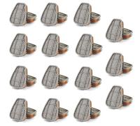 Cartuchos de filtro 6001 para respirador, a prueba de polvo, vapor orgánico, polen y cartuchos químicos, compatibles con respiradores 6200, 6800, 7502, FF402, 30 unidades (paquete de 15)