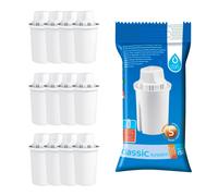 Cartuchos de filtro de agua Dafi Classic Pack 12 (compatible con BRITA Classic)