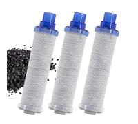Cartuchos de filtro de agua de repuesto, 3 unidades, filtro purificador 11,6 x 2,8 cm - Cartucho para agua doméstica - para casa, casa, cocina, pozo, baño, autocaravana, superficie de trabajo