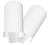 Cartuchos de filtro de agua para grifo, paquete de 2 filtros cerámicos de diatomeas universales de limpieza de