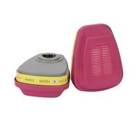 Cartuchos de filtro de carbón activado transpirables para pieza frontal 6200/6800, baja resistencia a la respiración que garantiza un uso cómodo, reemplazo del cartucho de filtro