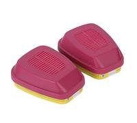 Cartuchos de filtro para máscaras 6200/6800 respiratorias eficientes filtración multigas para protección respiratoria contra el polvo y filtro respiratorio para la pintura