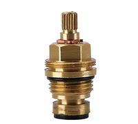 Cartuchos De Grifo Cuarto De Vuelta 1/2 "Válvulas De Grifo De Repuesto Juego De Inserción De Cartuchos De Disco De Cerámica De Latón Para Grifo De Baño De Cocina