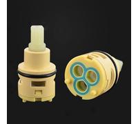 Cartuchos de grifo de 22/24/26mm, válvula de cartucho de disco cerámico para grifos de 33/35/40mm, recambio para grifos monomando de fregadero de cocina, lavabo y ducha de baño (BB-22MM)