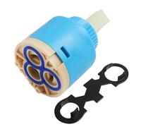 Cartuchos de Grifo de 35 mm con llave de Válvula Multifuncional, Cartucho de Grifo de 35mm para monomando, cocina, baño, Cartucho de Repuesto