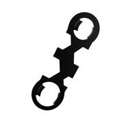 Cartuchos de grifo, herramientas para aireadores y extracción de vástago de acero al carbono con mango ergonómico de acero al carbono