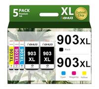 Cartuchos de Impresora Multipack 903XL Compatibles con HP 903XL HP 903 XL para Impresora HP Officejet 6950 Cartuchos para HP Officejet Pro 6970 Cartuchos para Impresora Multifunción Officejet 6960