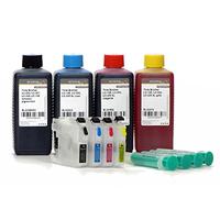 Cartuchos de impresora recargables con tinta de 400 ml compatibles para Brother LC-227, LC-225 (no OEM) para Brother DCP-J 4120 DW, MFC-J 4420 DW, MFC-J 4425 DW, MFC-J 4620 DW, MFC-J 4625 DW