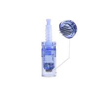 Cartuchos de microagujas para Ultima A6 Dr. Pen de 9, 12, 36 y 42 agujas y nanoagujas, cabezal para sistema de terapia de micropunción Dermapen (agujas de 42 pines, 10 piezas)