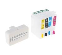 Cartuchos de recambio de inyección de tinta 604XL con chip permanente para impresora XP-4205 WF2910 WF2930 WF2935 WF2950