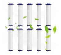 Cartuchos de repuesto para filtro de ducha - 10 piezas Univeresal suavizante de agua | Recambio de purificador duro de Waater | Cartucho de filtro de cabezal de ducha | Accesorio de baño para el
