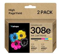 Cartuchos de Tinta 308XL de Alto Rendimiento compatibles con Tinta HP 308