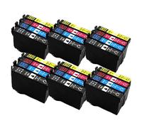 Cartuchos de Tinta 502XL T502 compatibles con Epson WF-7830DTWF | WF-7835DTWF WF-7840DTWF, Capacidad XL(6 SET)
