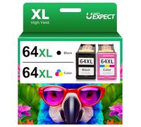Cartuchos de tinta 64XL de repuesto para impresora de tinta HP 64XL 64 64XL, cartuchos de tinta compatibles con impresoras HP Envy Photo 7855 7858 6252 6255 7800 7100 7155 7158 Tango Series (64XL