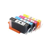 Cartuchos de Tinta 655XL 4 uds, Compatible con HP, Deskjet 3525 | 4615 4625 5525 6520 6525 6625 4525, BK 24ml, C/M/Y 15ml, con tinta