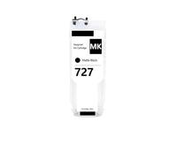 Cartuchos de Tinta 727, Compatible con HP, T920 T930 T1500 | T1530 T2500 T2530, 300ML, juego de 6 colores, vacíos, con chip permanente, F9J76A F9J77A(1PC MBK)