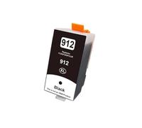 Cartuchos de Tinta 912XL 4 uds, Compatible con HP, 8010 8017 | 8018 8020 8022 8023 8024 8025 8026 8028 8012 8013 8014 8015 8035e, negro cian magenta amarillo(1pcs Black)