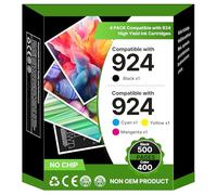 Cartuchos de tinta 924 de repuesto para HP 924 para HP OfficeJet Pro 8120e OfficeJet Pro 8122e 8124e 8125e 8132e 8134e 8135e 8130e 8138e 8139e impresora fotográfica de inyección de tinta, impresión