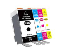Cartuchos de Tinta 924XL Pack 1, Compatible con HP, 8135e 8134e | OfficeJet Pro 8132e 8122e 8124e 8125e 8120e 8130e, 924 924E 924XL, con chip, BK C M Y(One Set)