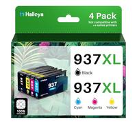 Cartuchos de Tinta 937e 937XL Compatibles con HP 937 XL 937XL
