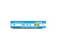 Cartuchos de Tinta 991 991X compatibles con HP PageWide 750dw 777z | 772dn 774dn 774dns 779dn 779dns, Inyección de tinta en color(Cyan)