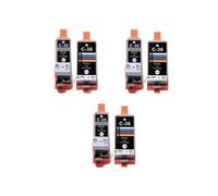 Cartuchos de Tinta, Compatible con Canon, PGI 35 CLI 36 IP100B | Para IP110 TR150, cartucho de tinta negro C-35 C-36(3 Set)