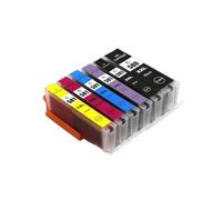 Cartuchos de Tinta, Compatible con Canon, PGI-580 CLI-581 | PIXMA TS705 TR7550 TR8550 TS6150; TS8351 TS8352 TR7650 TS9550a TS9551Ca(6 color)