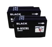 Cartuchos de Tinta compatibles 932 933 Hp932XL Hp933XL Negro Cian Magenta Amarillo Media Kit Combo Pack D8J69FN(2pk-Black)