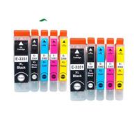 Cartuchos de Tinta compatibles con 20pk para 33xl 33 para T3351 T3361 para la expresión XP 530 540 630 640 635 645 830 900 Impresoras(2set 10PK)