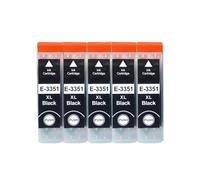 Cartuchos de Tinta compatibles con 20pk para 33xl 33 para T3351 T3361 para la expresión XP 530 540 630 640 635 645 830 900 Impresoras(5PK Black)