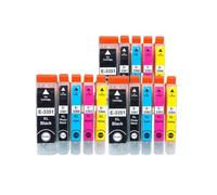 Cartuchos de Tinta compatibles con 20pk para 33xl 33 para T3351 T3361 para la expresión XP 530 540 630 640 635 645 830 900 Impresoras(3set 15PK)