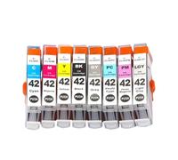 Cartuchos de Tinta compatibles con 8pcs para Modelos de Impresora CLI42 CLI 42 CLI-42 y PRO-100 100S PRO100S